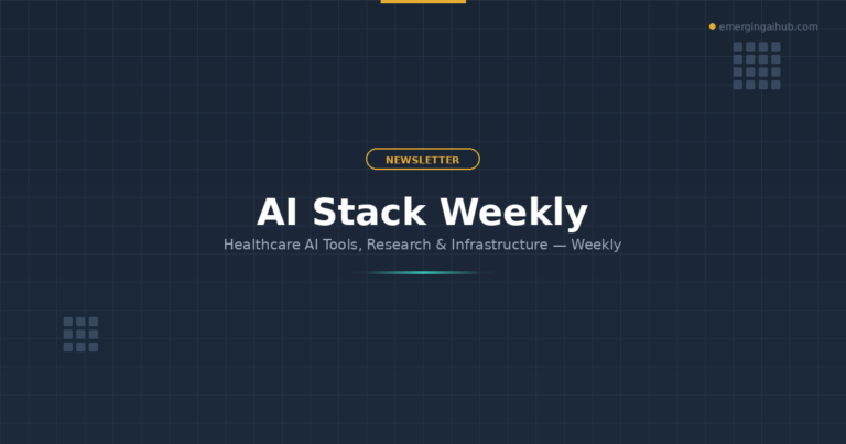 AI Stack Weekly #2: Hospitals Bet $125M That AI Governance Is Infrastructure, Not a Pilot