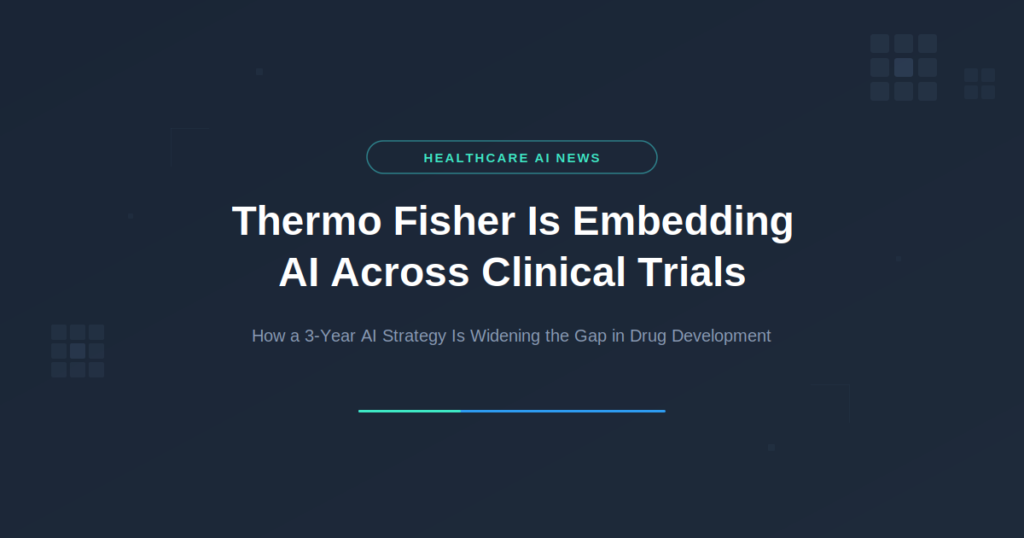 Thermo Fisher Is Embedding AI Across Its Clinical Trials Business